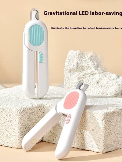 Pet LED Labor-saving Cat Nail Scissors