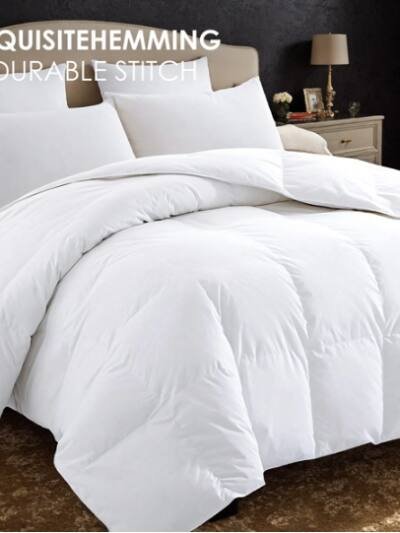 Polyester Brushed Single Quilt With Microfiber Filling, Down Alternative, OKO-100 Certified, CPC Children's Certified, Shipped Via Amazon Logistics