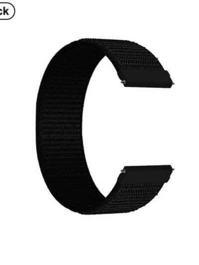 20mm 22mm Woven Nylon Sport Loop Watch Band Strap Quick Release Spring Pins USA