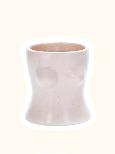 Ins Shape Decoration Creative Human Body Ceramic Vase