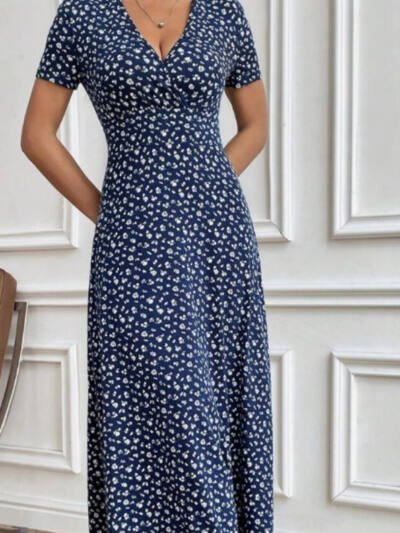 Summer Casual Floral Dress For Women
