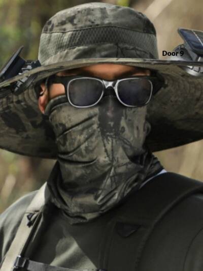 Camouflage Army Green Hat