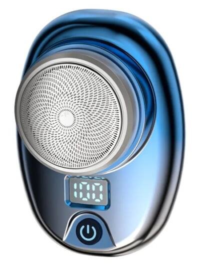 Portable Electric Shaver With LED Digital Display Type-C Rechargeable Electric Razor For Men Electric Beard Trimmer For Home Office Travel Car