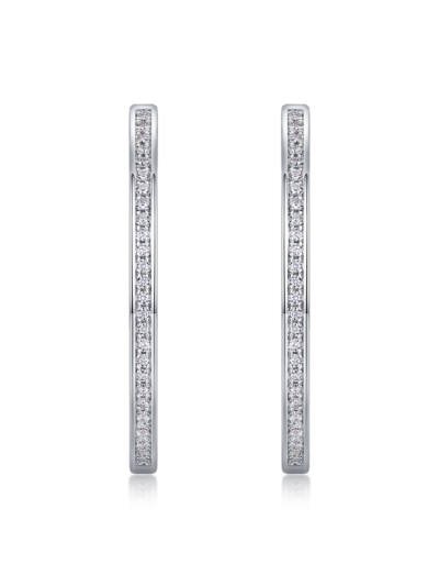 1Born Female Master Luxury Fashion Diamond Earrings Stud Inlaid With Mosan Diamond Silver Jewelry Prohibit Tk Sales