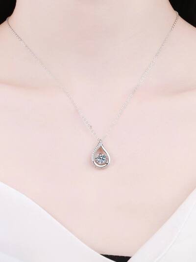 Pendant Smart Water Drop Diamond Necklace