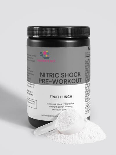 Nitric Shock Pre Workout Strength, Energy, Endurance, And Mental Focus Booster