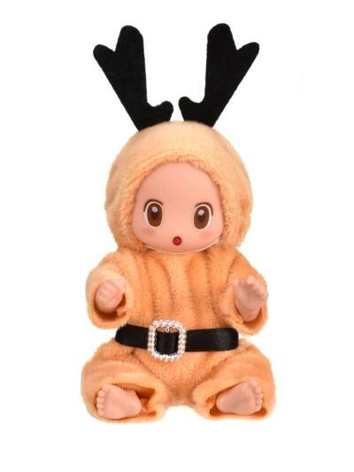 Washable Mini Reborn Baby Doll Set, 6 Pieces, Lifelike