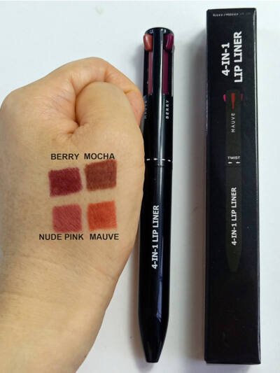 4 In 1 Makeup Pen Multifunctional Pen With Eyeliner, Lip Liner