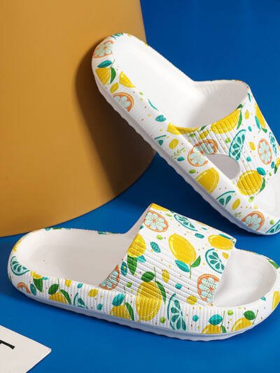 Women's Graffiti Stool Soft Sole Slippers