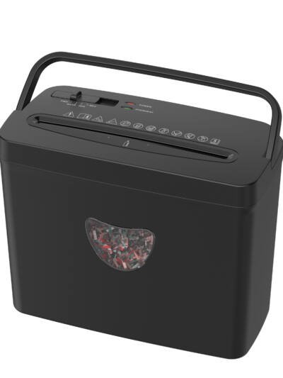 5-Sheet Cross Cut Paper Shredder, Home Use, Jam Proof