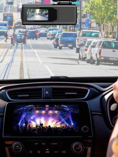 2K WiFi Dash Cam with Night Vision and 32GB Card