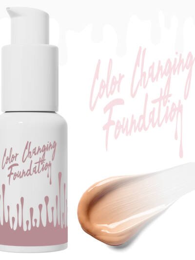 Color Changing Foundation,Color Liquid Foundation Brightens And Lasts