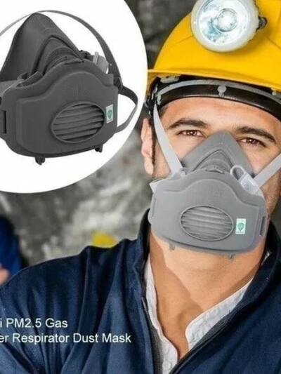 Dust Respirator Mask with 10 Replacement Filters