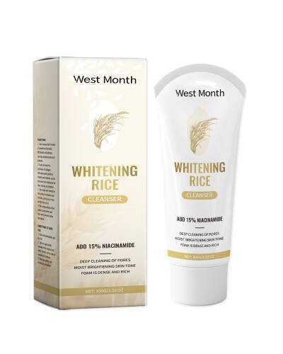 West&Month Blackhead Cleanser, Cleanses Face And Moisturizes Skin