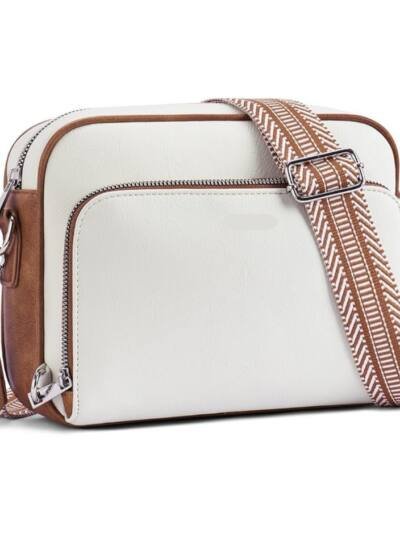 Crossbody Purses For Women Vegan Leather Travel Anti Theft Bags