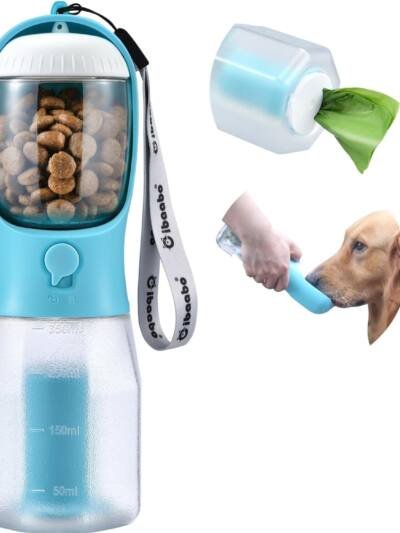 Soft Pet Bath Massage Brush For Dogs & Cats - Blue