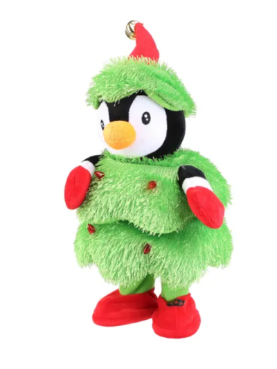 Electric Dancing Snowman Plush Toy, Talking & Singing