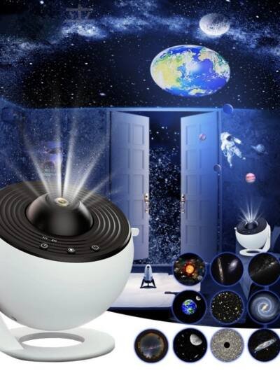 Globe Galaxy Starry Sky Atmosphere Light