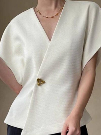 Vest Suit French Temperament Top For Women