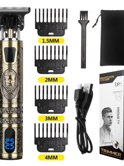 USB Electric Hair Clippers Rechargeable Shaver Beard Trimmer