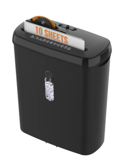 10-Sheet Paper Shredder, P-2 Security, 3.17-Gallon Bin