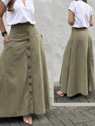 Elegant High-waisted Skirt