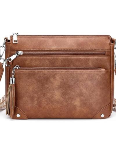 Anti Theft Crossbody Purse For Women RFID Shoulder Bag Travel