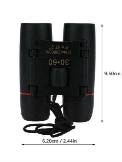 30x60 Compact Folding Binoculars
