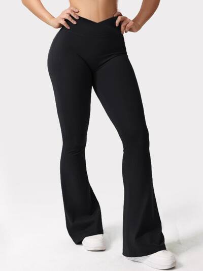 V-waist Elastic Sports Tight Pants Women's Peach Hip Lifting Yoga
