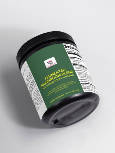 Fermented Mushroom Blend Immune Gut Health Support With Maximum Absorption