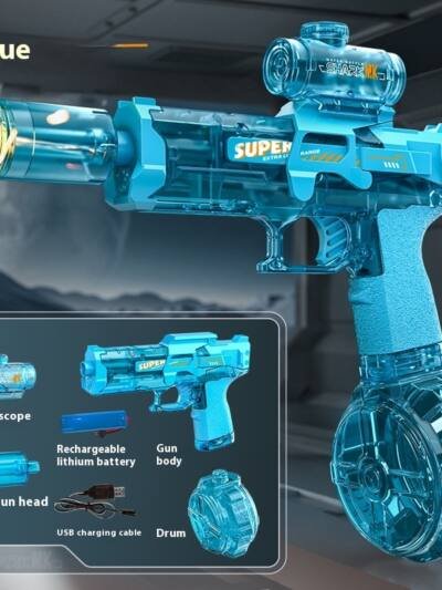 Water Gun Children's Toy Pulse Hand Integrated Electric