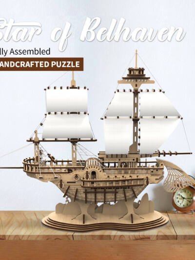 Home Fashion Simple Belhaven Star Puzzle Toys