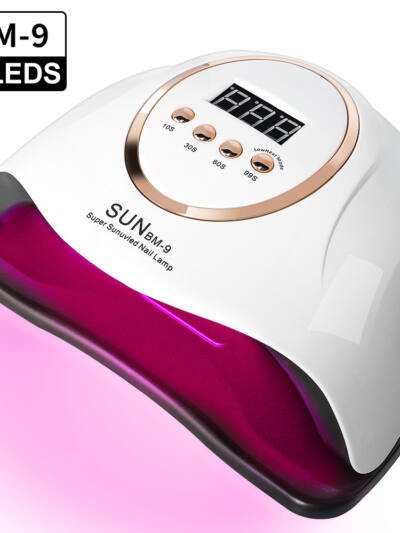 UV LED Nail Lamp, Professional Dryer Gel Polish Light With 45 Beads