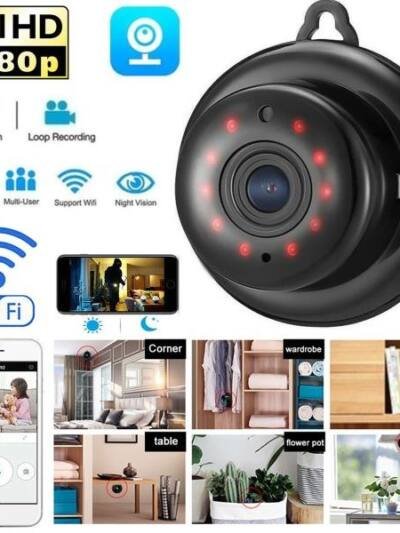 CCTV Camera WiFi 1080P Wireless IR Indoor Outdoor Security Night
