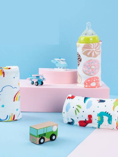 USB Milk Water Warmer Travel Stroller Insulated Bag Portable Baby