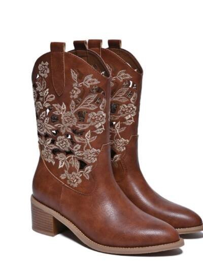 Women's Ankle Boots For Xinjiang Grassland