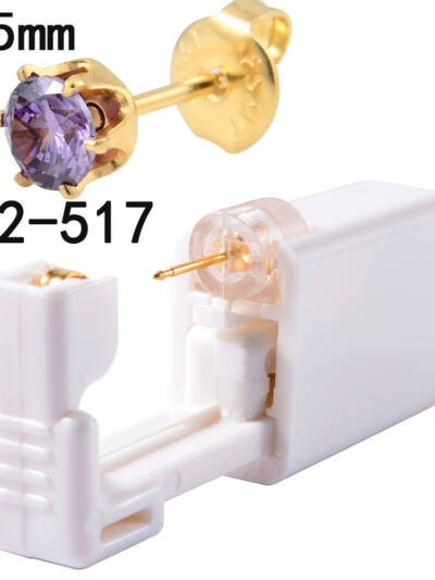 Disposable Low Pain Ear Piercing Gun Tool Ear Gun Built-in 316