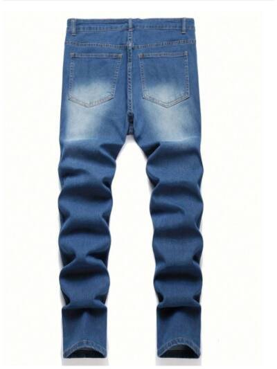 Slim-fit Stretch Straight-leg Pants