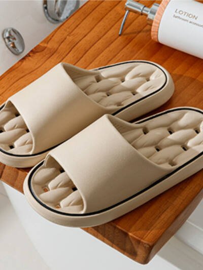 Non-Slip Thick Sole Bathroom Slippers for Women and Men